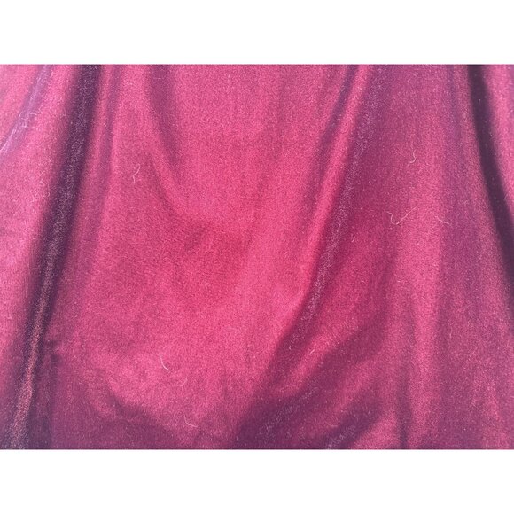 Loft Womens Velvet Strappy Cami Tank Top Size M Burgundy V-Neck Chic Summer - Picture 7 of 13